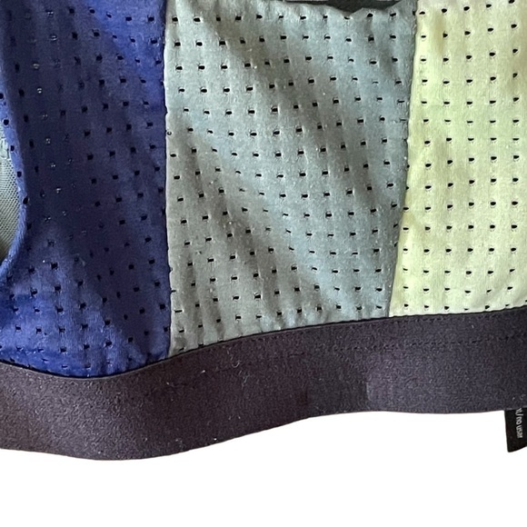 VICTORIA SPORT SPORTS BRA COLOR BLOCK GREEN & BLUE SIZE 34D - Picture 4 of 10